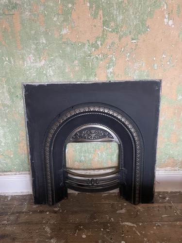 Cast iron fireplace insert - cast,
