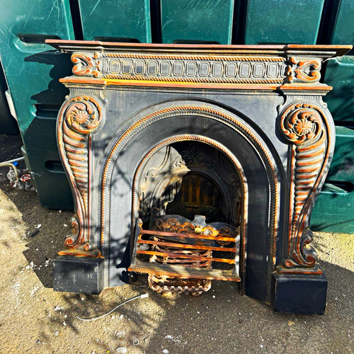 Victorian ornate cast iron - ornate,
