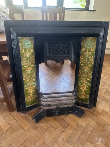 Antique art nouveau cast iron - nouveau,
