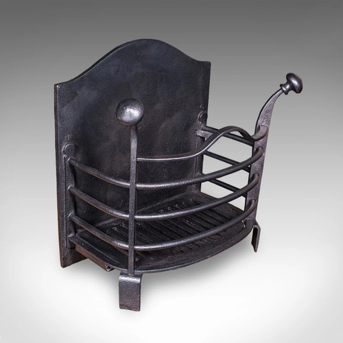 Small antique fire grate - small,