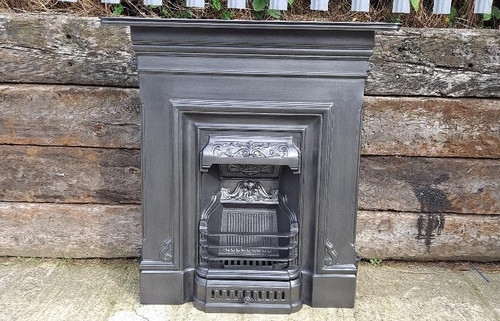Cast iron fireplace fire - cast,
