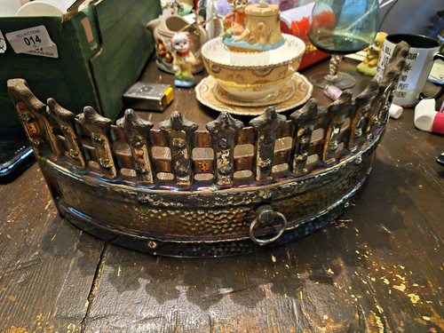 Cast iron fireplace - iron,