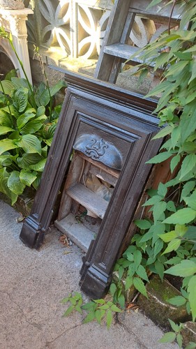Victorian cast iron fireplace - victorian,
