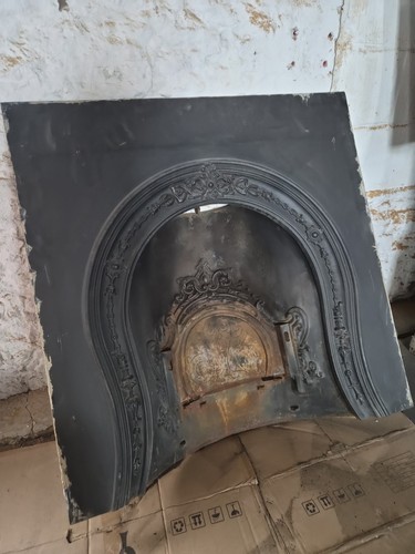 Cast iron fireplace approx - cast,