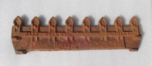 Fireplace fire front fret cast - fireplace,
