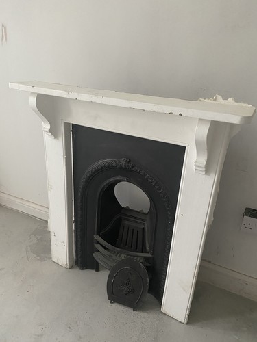 Victorian white painted - white, wood