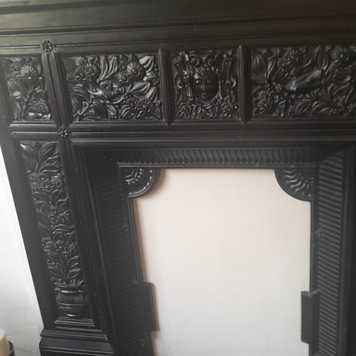 Victorian cast iron black - victorian,