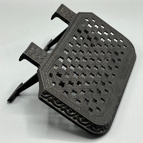 Antique fireplace grate - fireplace, trivet