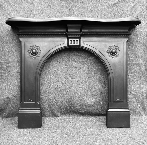 Large antique arched cast iron - large,