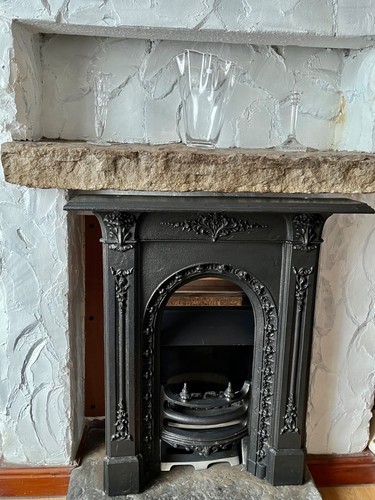 Medium black antique victorian - black,
